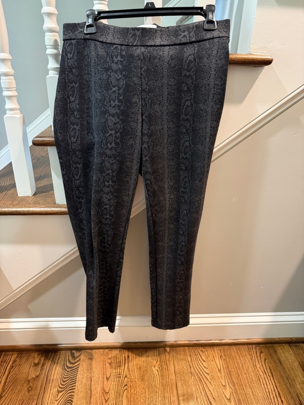 Rafaella Comfort Charcoal Heather Knit Pants